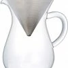 Pour Over Coffee Carafes Kinto SCS Coffee Carafe Set With Stainless Steel Filter 4 Cups