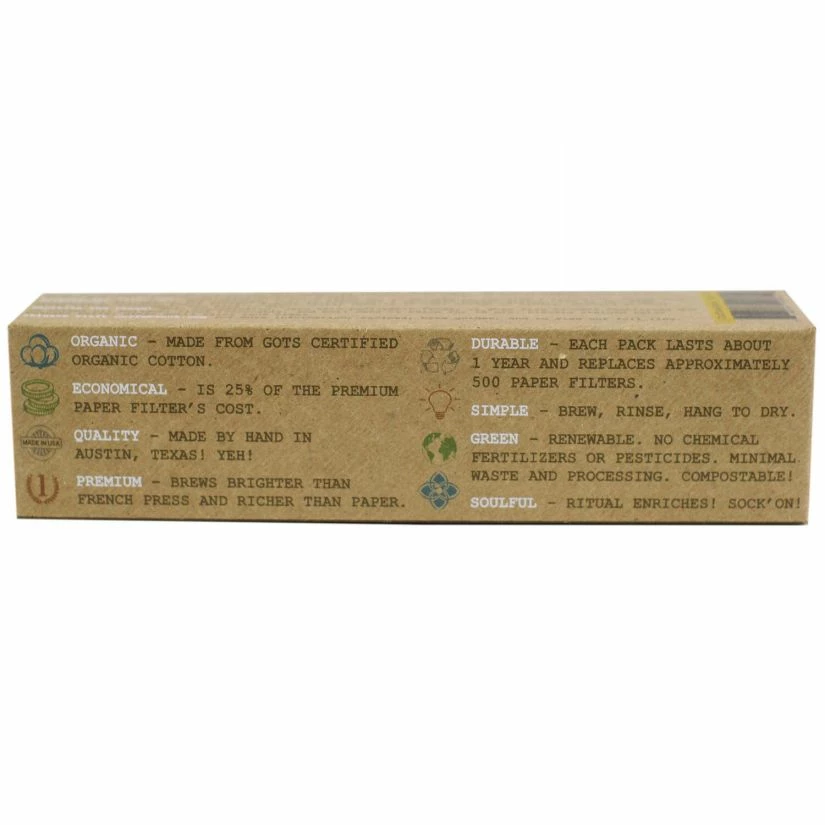 CoffeeSock Chemex® Style 3 Coffee Filter, 2 Pcs - Image 5