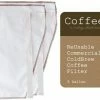 Cold Brew Coffee Makers CoffeeSock Commercial Cold Brew Filters 5 Gallon, 2 Pcs