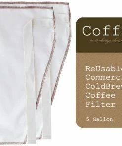 Cold Brew Coffee Makers CoffeeSock Commercial Cold Brew Filters 5 Gallon, 2 Pcs
