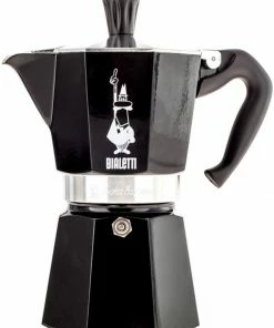 Moka Pots Bialetti Moka Express Stovetop Espresso Maker, Black