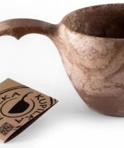 Outdoor Coffee Kupilka 37 2-In-1 Outdoor Cup 370 Ml, Brown