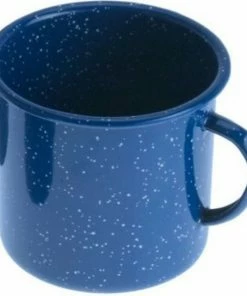 Coffee Mugs GSI Outdoors 18 Fl. Oz Enamel Cup, Blue