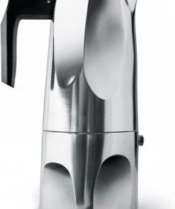 Moka Pots Alessi Ossidiana MT18 Espresso Coffee Maker