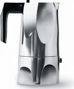 Moka Pots Alessi Ossidiana MT18 Espresso Coffee Maker