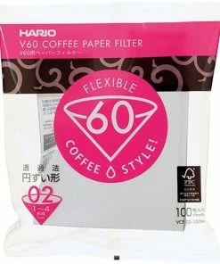Filter Papers For Coffee Hario V60 Size 02 Coffee Paper Filters, 100 Pcs