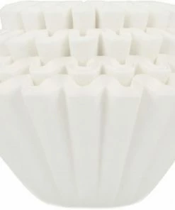 Filter Papers For Coffee Kalita Wave #185 White Filter Papers 100 Pcs