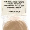 2POUR® Non Bleached Coffee Filters For AeroPress 350 Pcs