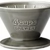 Coffee Drippers Kinto SCS Brewer Ceramic Coffee Dripper 4 Cups