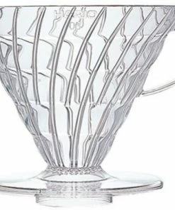 Coffee Drippers Hario V60 Dripper Size 03 Clear Plastic