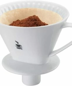 Coffee Drippers Gefu Sandro Porcelain Coffee Dripper, Size 4