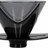 Coffee Drippers Hario V60 One Pour Dripper Mugen Size 02, Black Plastic