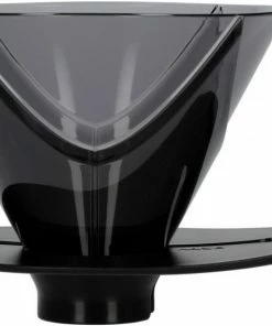 Coffee Drippers Hario V60 One Pour Dripper Mugen Size 02, Black Plastic