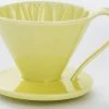 Coffee Drippers CAFEC Arita Ware Flower Dripper 1 Cup