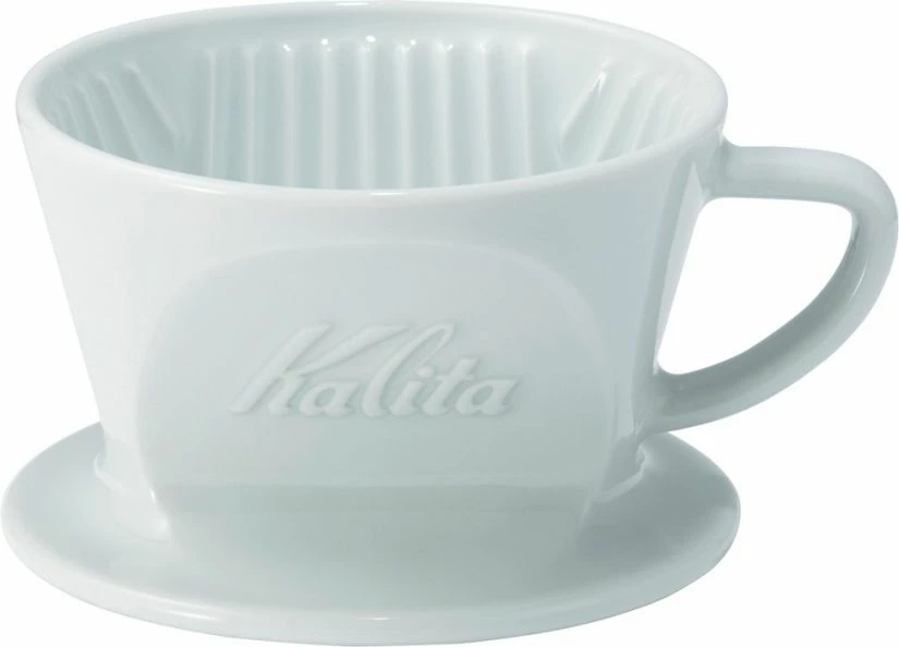 Coffee Drippers Kalita Ceramic Dripper HA 101, White
