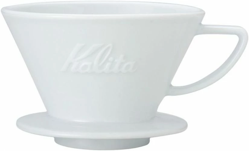 Coffee Drippers Kalita Wave #185 Ceramic Dripper, White