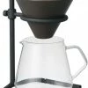 Coffee Drippers Kinto SCS-S04 Brewer Stand Set 4 Kuppia, Steel