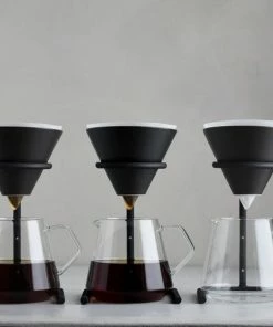 Coffee Drippers Kinto SCS-S04 Brewer Stand Set 4 Kuppia, Steel -Manual Coffee Brewing Equipment Shop unnamed file 625