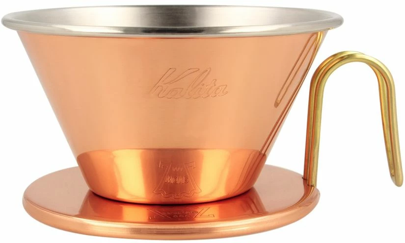 Coffee Drippers Kalita Copper Wave Dripper WDC-185