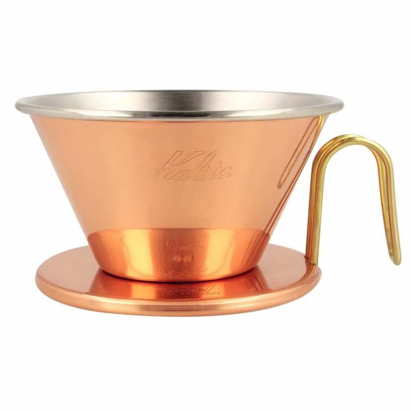 Coffee Drippers Kalita Copper Wave Dripper WDC-185 - Image 2