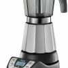 Espresso Machines DeLonghi EMKP 63.B Alicia Plus Electric Stovetop Espresso Maker, 3 & 6 Cups