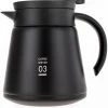 Vacuum Carafes Hario V60 03 Insulated Stainless Steel Server 800 Ml, Black