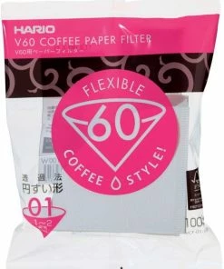 Filter Papers For Coffee Hario V60 Size 01 Coffee Paper Filters 100 Pcs
