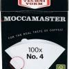 Paper Filters Moccamaster Paper Filter No 4, 100 Pcs