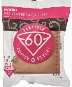 Filter Papers For Coffee Hario V60 Misarashi Size 01 Brown Coffee Paper Filters 100 Pcs