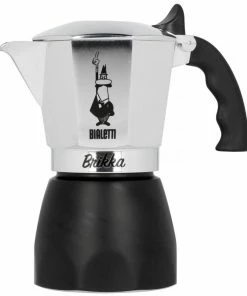 Moka Pots Bialetti Brikka Restyling Stovetop Espresso Coffee Maker