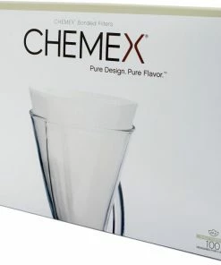 Chemex Filter Papers For 3 Cup Coffee Maker, 100 Pcs