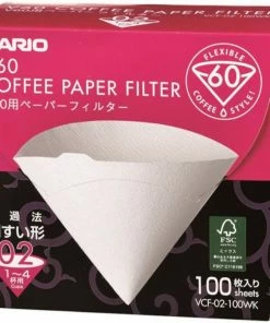 Filter Papers For Coffee Hario V60 Size 02 Coffee Paper Filters Box