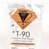 Filter Papers For Coffee CAFEC Medium Roast T-90 Coffee Paper Filter 1 Cup, 100 Pcs
