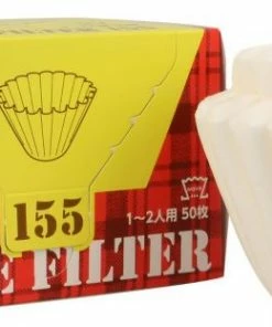 Filter Papers For Coffee Kalita Wave #155 White Filter Papers 50 Pcs