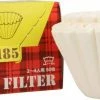 Filter Papers For Coffee Kalita Wave #185 White Filter Papers 50 Pcs
