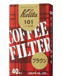 Filter Papers For Coffee Kalita 101 Brown Coffee Paper Filters 40 Pcs