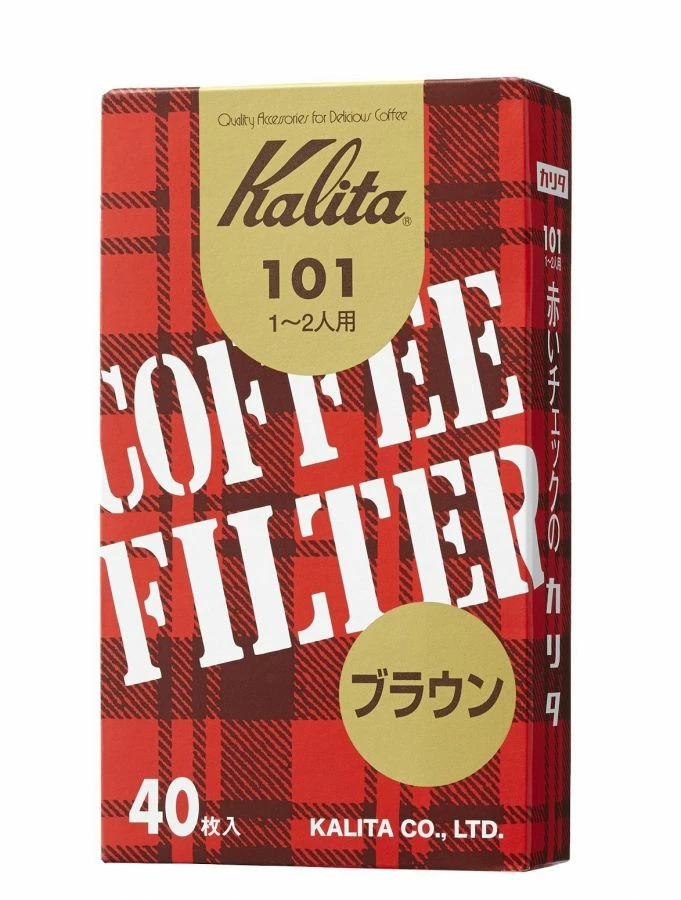 Filter Papers For Coffee Kalita 101 Brown Coffee Paper Filters 40 Pcs