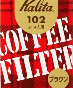 Filter Papers For Coffee Kalita 102 Brown Coffee Paper Filters 40 Pcs