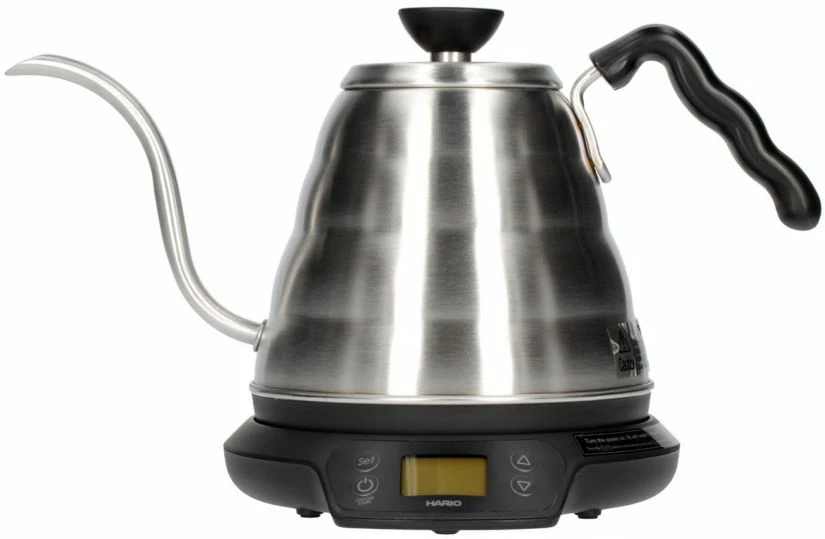 Electric Pour Over Kettles Hario V60 Buono Power Kettle With Temperature Control 800 Ml