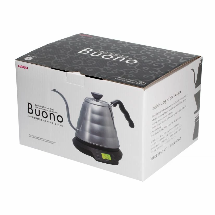 Electric Pour Over Kettles Hario V60 Buono Power Kettle With Temperature Control 800 Ml - Image 5