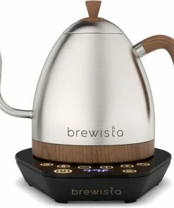 Electric Pour Over Kettles Brewista Artisan Gooseneck Variable Temperature Kettle 1 L