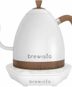 Electric Pour Over Kettles Brewista Artisan Gooseneck Variable Temperature Kettle 1 L